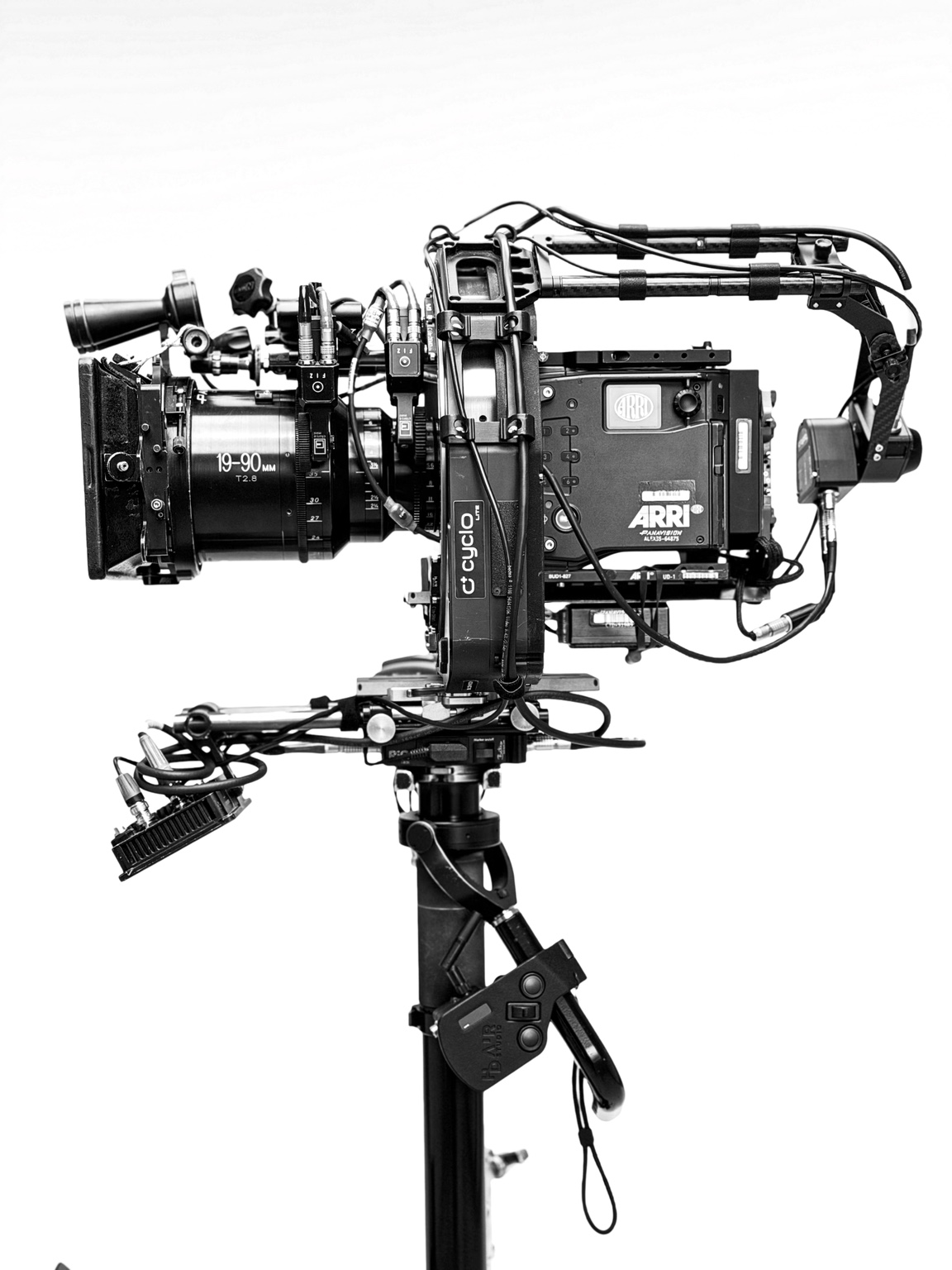 Cyclo Lite stabilized head with ARRI camera